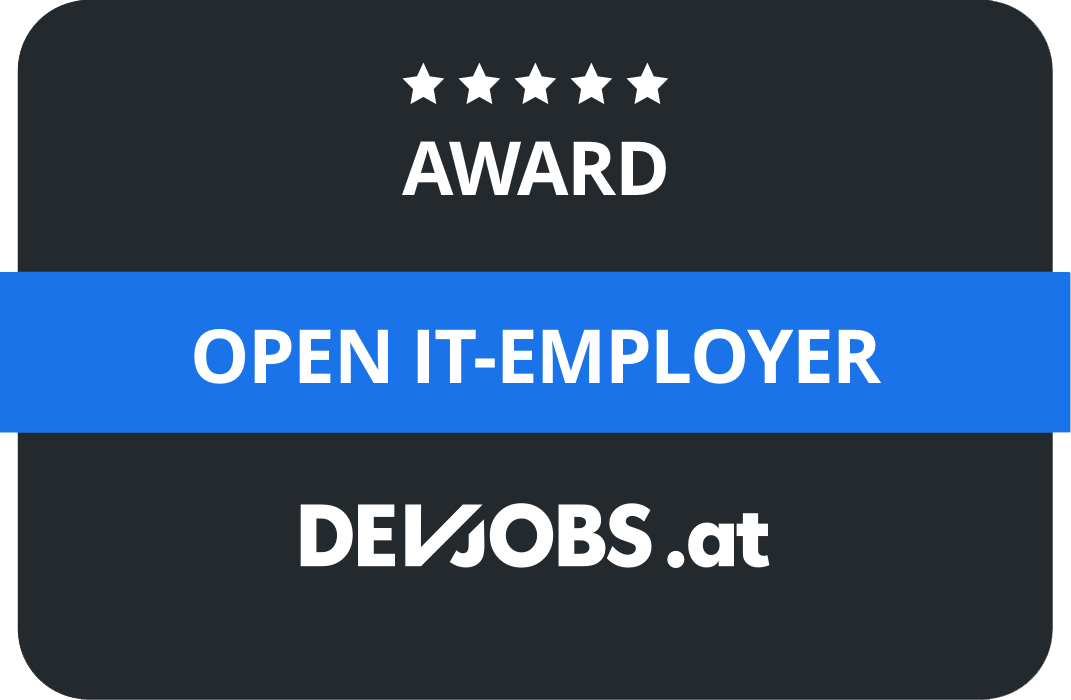 Award for Open IT-Employer from devjobs.at